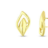 Tasarım Altın Küpe - 14K - 5.42gr