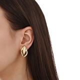 Tasarım Altın Küpe - 14K - 5.42gr