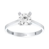 Altın Tektaş Yüzük - 14K - 2.30gr