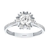 Altın Tektaş Yüzük - 14K - 2.75gr