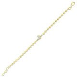 Kelebek Figürlü Çocuk Altın Bileklik - 14K