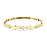 Altın Tasarım Kelepçe - 14K