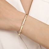 Altın Tasarım Kelepçe - 14K