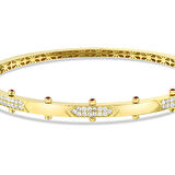 Altın Tasarım Kelepçe - 14K