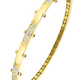 Altın Tasarım Kelepçe - 14K