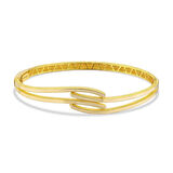 Altın Tasarım Kelepçe - 14K