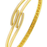 Altın Tasarım Kelepçe - 14K