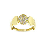 Altın Tasarım Yüzük - 14K