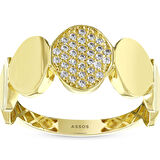 Altın Tasarım Yüzük - 14K