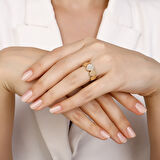 Altın Tasarım Yüzük - 14K