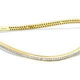 Altın Tasarım Kelepçe Bilezik - 14K