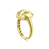 Altın Tasarım Yüzük - 14K