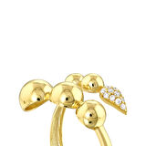 Altın Tasarım Yüzük - 14K