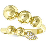 Altın Tasarım Yüzük - 14K