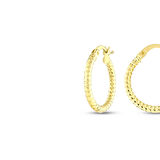 Altın Halka Küpe - 14K