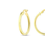 Altın Halka Küpe - 14K