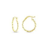 Altın Halka Küpe - 14K