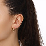 Altın Halka Küpe - 14K