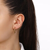 Altın Halka Küpe - 14K