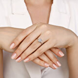 Altın Tektaş Yüzük - 14K