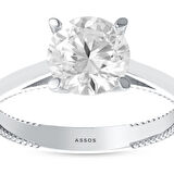 Altın Tektaş Yüzük - 14K