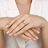 Altın Tektaş Yüzük - 14K