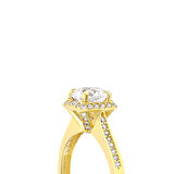 Altın Tektaş Yüzük - 14K - 2.26gr