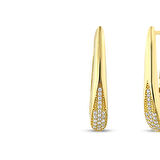 Altın Tasarım Küpe - 14K