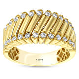 Tasarım Altın Yüzük - 14K - 3.81gr