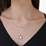 Tasarım Altın Kolye - 14K