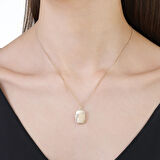 Altın Kapaklı Kolye Ucu - 14K