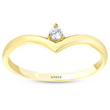 Tasarım Altın Yüzük - 14K - 1.31gr