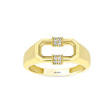 Tasarım Altın Yüzük - 14K - 2.73gr