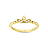 Tasarım Altın Yüzük - 14K - 1.45gr