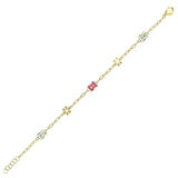 Figürlü Altın Çocuk Bileklik - 14K