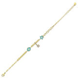 Altın Figürlü Bileklik - 14K