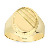 Altın Erkek Yüzük - 14K