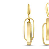 Altın Tasarım Küpe - 14K