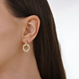 Altın Tasarım Küpe - 14K