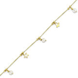 Altın Tasarım Halhal - 14K