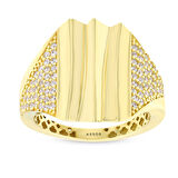 Altın Tasarım Yüzük - 14K