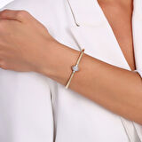 Altın Tasarım Kelepçe - 14K