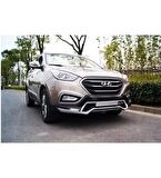 Hyundai ix35 Ön-Arka Tampon Koruması ledli  2010+ Sonrası Uyumlu (Model 3)