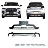 Cherry Tiggo 7 Ön-Arka Tampon Koruması  2022+ Sonrası Uyumlu