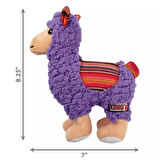 Kong Sherps Lama Şeklinde Peluş Köpek Oyuncağı Medium