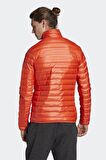 Adidas Varilite Down Fill Jacket Kaz Tüyü Erkek Şişme Mont Ceket Turuncu