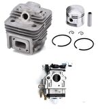 Baco BG-CG 520 Motorlu Tırpan Silindir Seti 44 mm