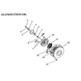 Bertolini 215 Dizel Çapa Makinası Starter Kapak Komple 7 Hp