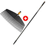 Fiskars 135013 Quıckfıt Yaprak Süpürgesi + Grafit Sap 156 cm