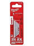 Milwaukee Genel Amaçlı Maket Bıçağı Yedeği (5'li) T48221905